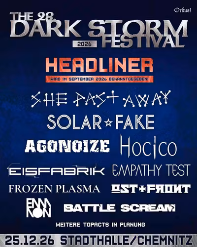 THE 28. DARK STORM FESTIVAL