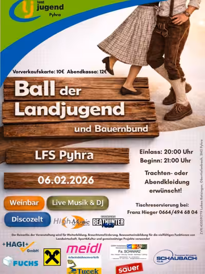 Ball der Landjugend und Bauernbund