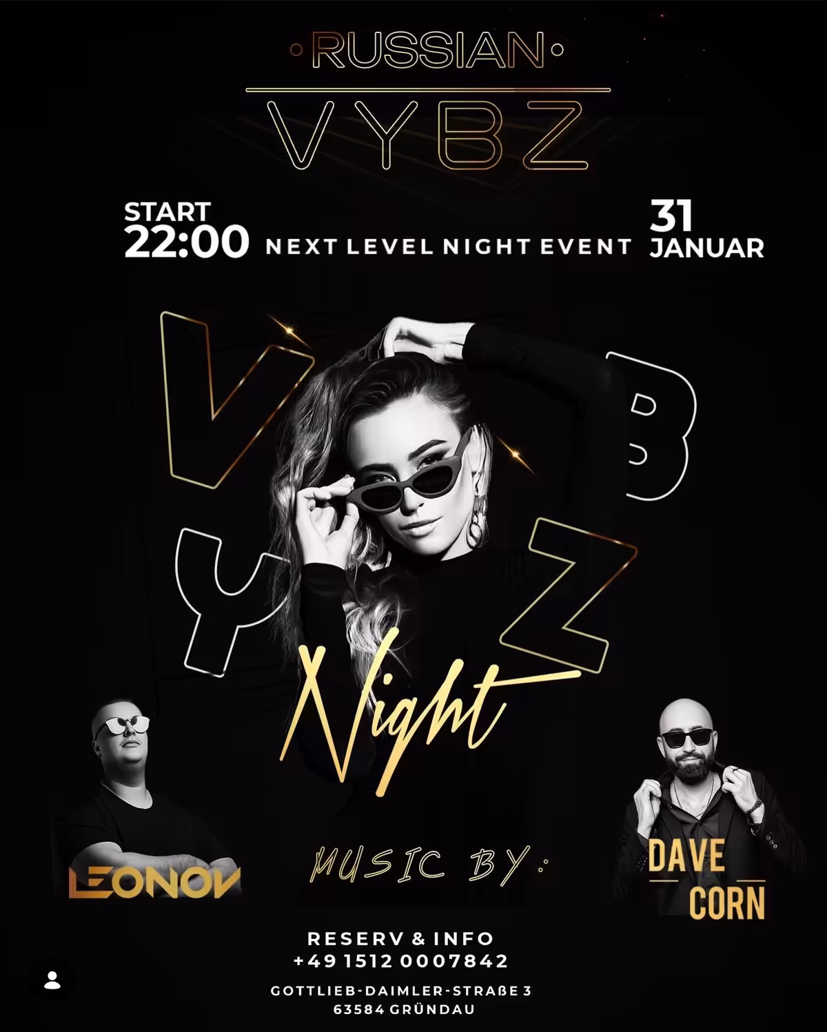 Russian Vybz Night - Tickets bei Viventii Russian Vybz Night in Gründau - Tickets & Info @ viventii.com